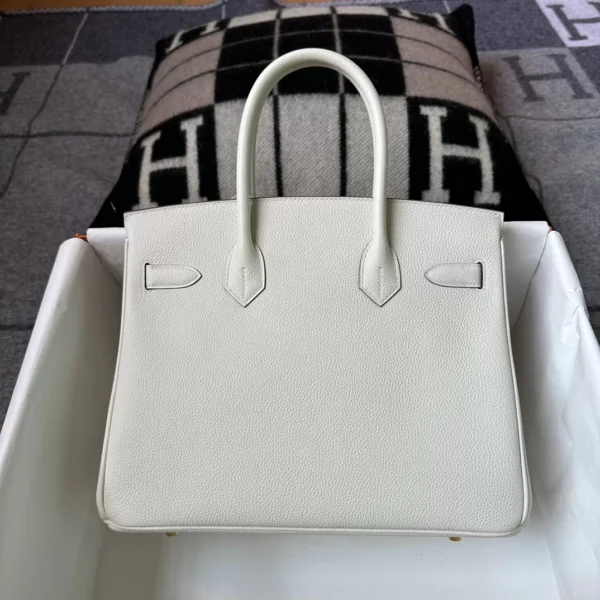 Hermes Shop 0T Mushroom Togo Leather Birkin 30CM Gold Hardware