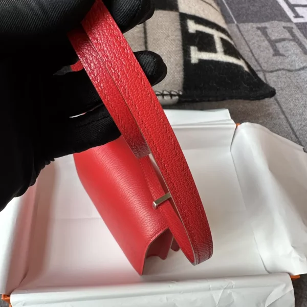 1de0c966d0df86f-jpg Full Handmade Constance 18CM S3 Rouge De Coeur Chevre Leather Silver Hardware