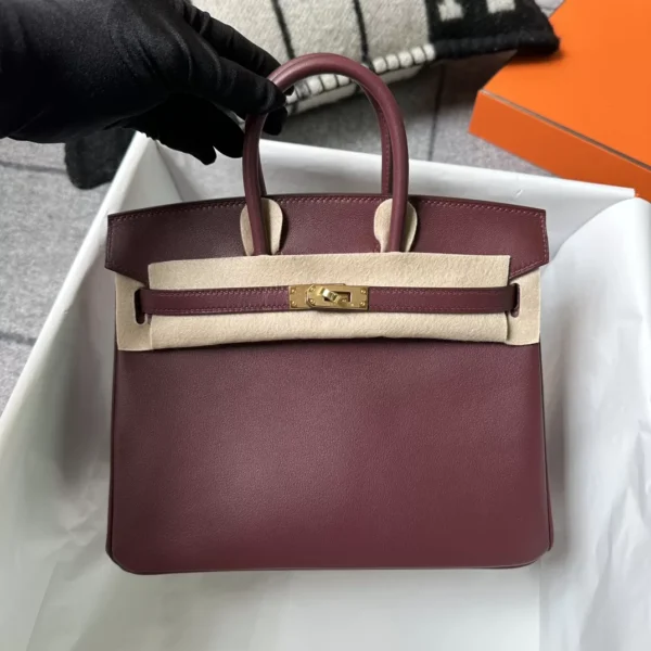 Australia Sydney 57 Bordeaux Swift Leather Birkin 30CM Gold Hardware