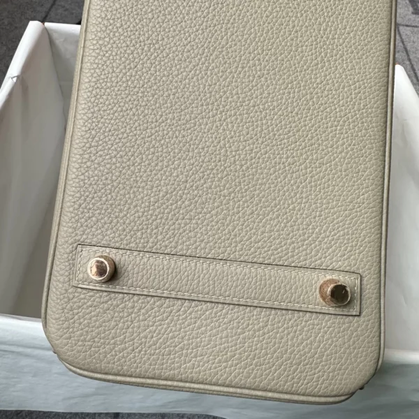 Canada Ottawa Hermes 81 Gris Tourterelle Togo Leather Birkin 30CM Rose Gold Hardware