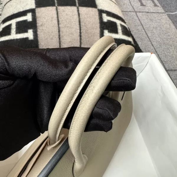 Canada Ottawa Hermes 81 Gris Tourterelle Togo Leather Birkin 30CM Rose Gold Hardware