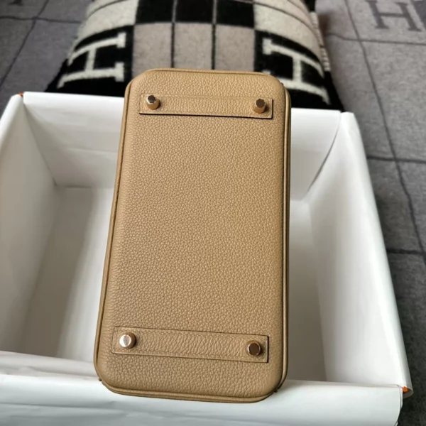 Saudi Arabia Riyadh Hermes 0M Chai Birkin 25CM Togo Leather Rose Gold Hardware