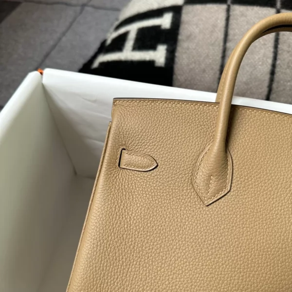 Saudi Arabia Riyadh Hermes 0M Chai Birkin 25CM Togo Leather Rose Gold Hardware