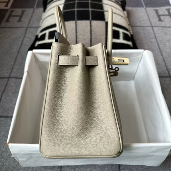 Canada Ottawa Hermes 81 Gris Tourterelle Togo Leather Birkin 30CM Rose Gold Hardware