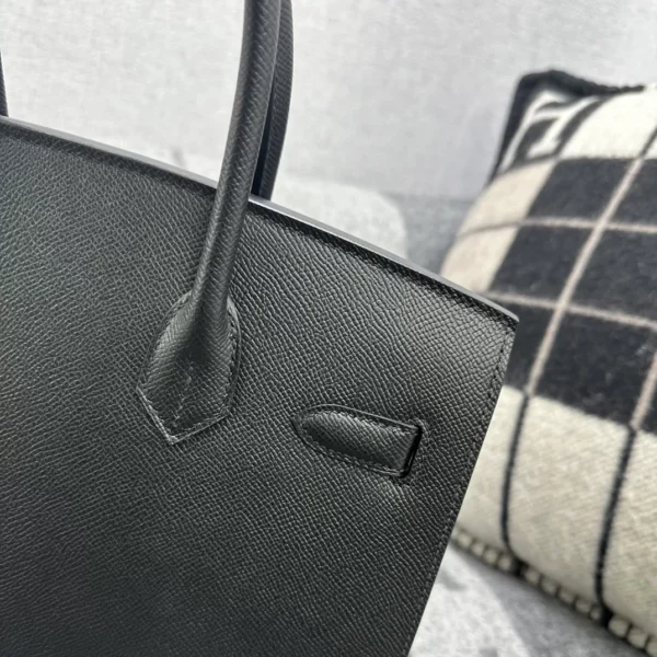 d04409a97959e79-jpg Taiwan Hermes 89 Noir Birkin 30CM Sellier Epsom Leather Silver Hardware