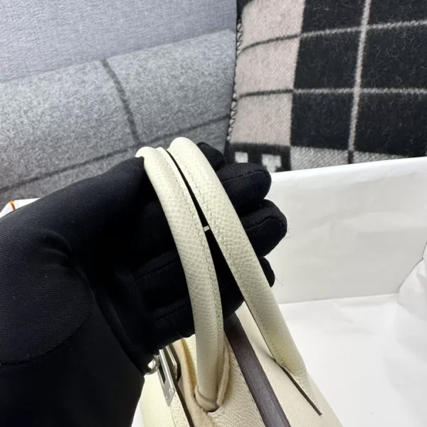 dab9ff539d03be9-jpg Canada Toronto Hermes Epsom Leather Birkin 25CM Sellier I2 Nata Silver Hardware