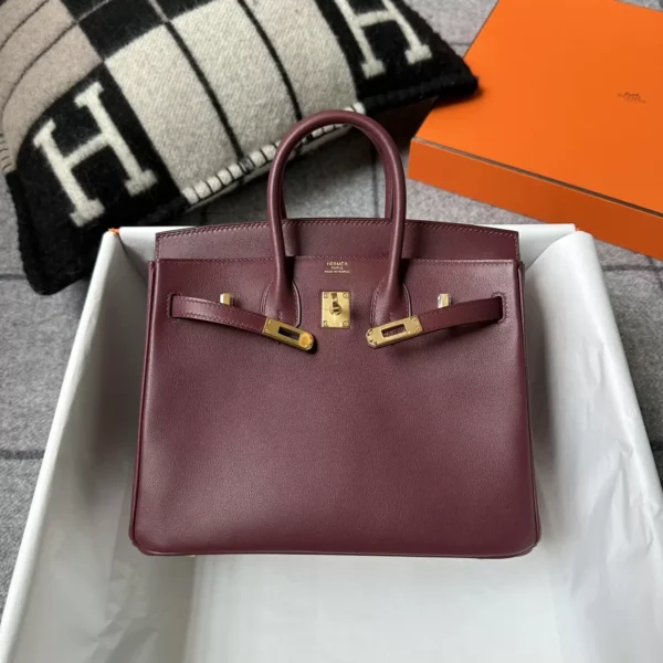 Australia Sydney 57 Bordeaux Swift Leather Birkin 30CM Gold Hardware