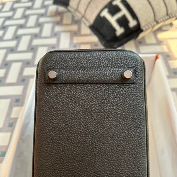 wsxc1713883424732_2 Kuwait Hermes Togo Leather 89 Noir Birkin 25CM Silver Hardware