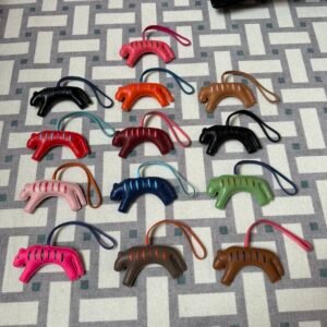 Multi-color Hermes Bag Tiger Hangings Pendants