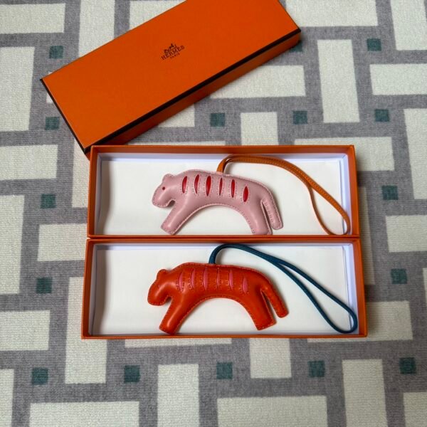 Multi-color Hermes Bag Tiger Hangings Pendants