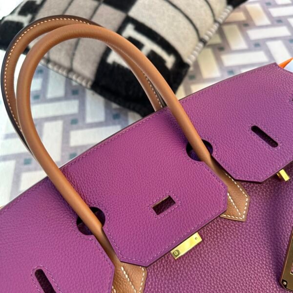 Special Orders Hermes Bag Birkin 35 P9 Anemone/ 37 Gold Togo Gold Hardware