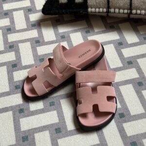 Indonesia Jakarta Hermes Shoes Chypre Sandals 94 Terre Cuite