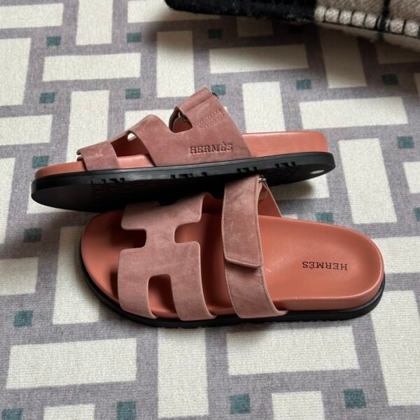 Kuwait Hermes Shoes I5 Flamingo Chypre Sandals Slippers