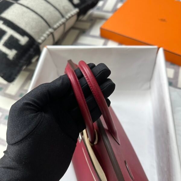 wsxc1718384659805_3 Full Handmade Hermes Epsom Leather Birkin 25CM Rubis Silver Hardware