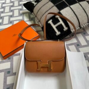 wsxc1719842865808_0 Hermes Bag Images Constance 18CM 37 Gold Epsom Leather Gold Hardware