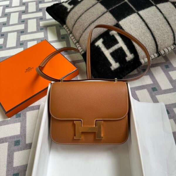 wsxc1719842865808_0 Hermes Bag Images Constance 18CM 37 Gold Epsom Leather Gold Hardware