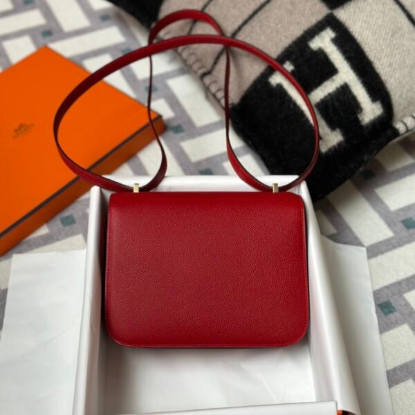 wsxc1720020311597_1 Hermes Bag Images Constance 18CM Epsom Leather Q5 Rouge Casaque Gold Hardware