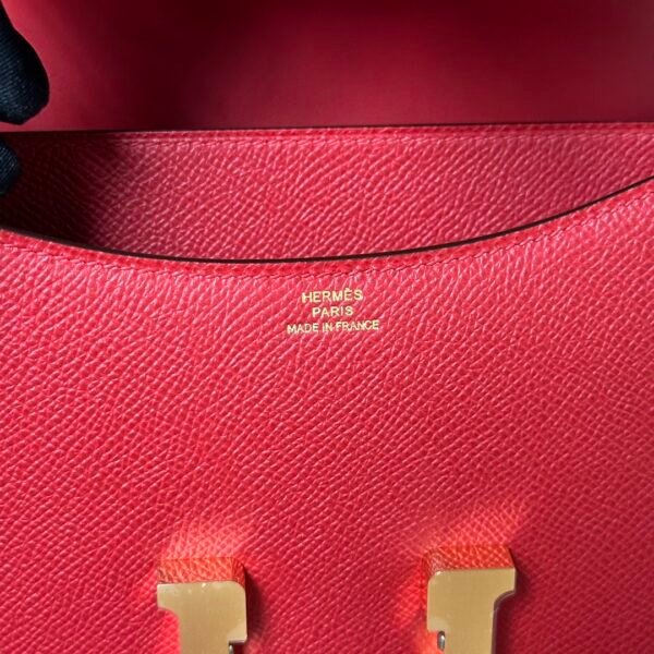 wsxc1720020311597_4 Hermes Bag Images Constance 18CM Epsom Leather Q5 Rouge Casaque Gold Hardware