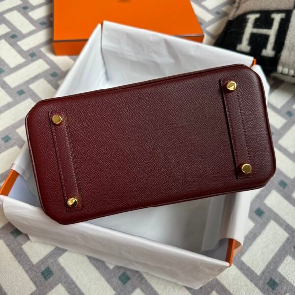 UAE Dubai Hermes Epsom Leather Birkin 25CM 55 Rouge H Gold Hardware