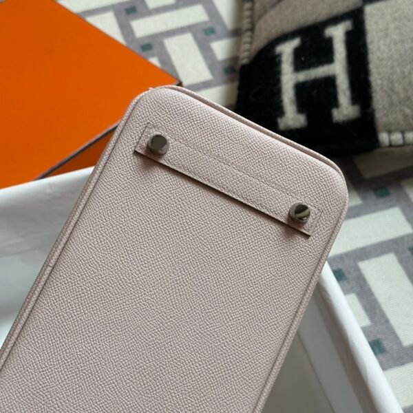 Hermes Bag Price Birkin 25CM Epsom Leather 09 Mauve Pale Silver Hardware
