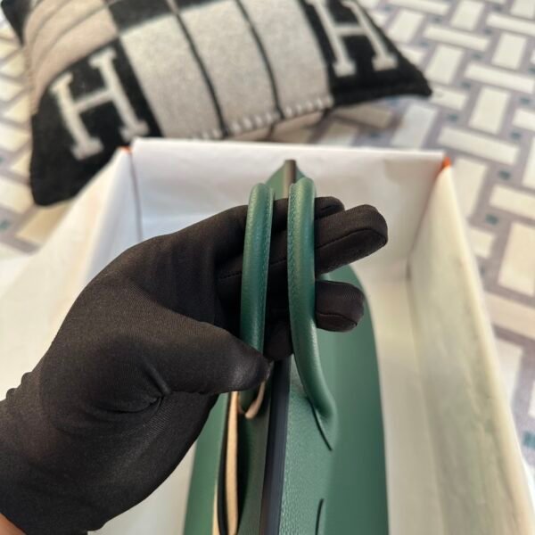 wsxc1720100949935_3 Hermes Bag Images Birkin 25CM Togo Leather Z6 Malachite Gold Hardware