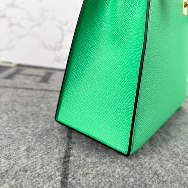 wsxc1721053198270_4 New Arrival Hermes Kelly Sellier 25CM Epsom Leather 0Z Vert Comics Gold Hardware