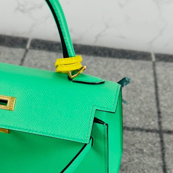 wsxc1721053198270_5 New Arrival Hermes Kelly Sellier 25CM Epsom Leather 0Z Vert Comics Gold Hardware