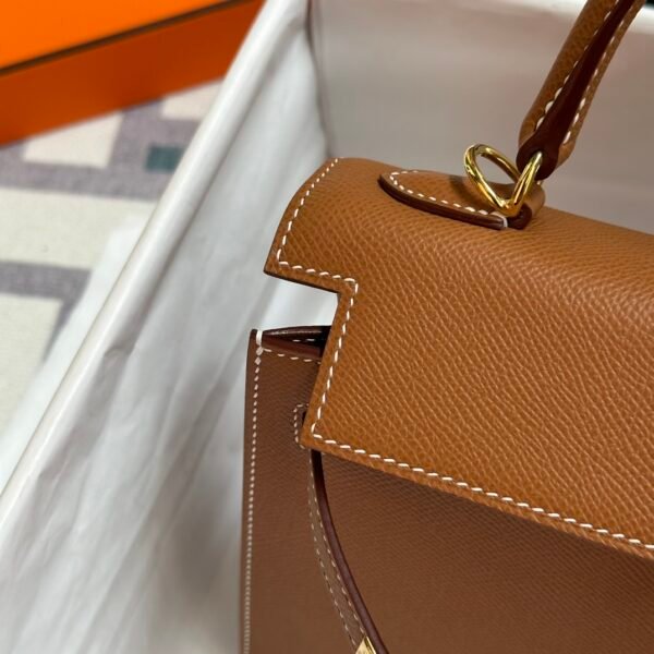 wsxc1721226520786_3 Hermes Bag Images Kelly Sellier 25CM CC37 Gold Epsom Leather Gold Hardware