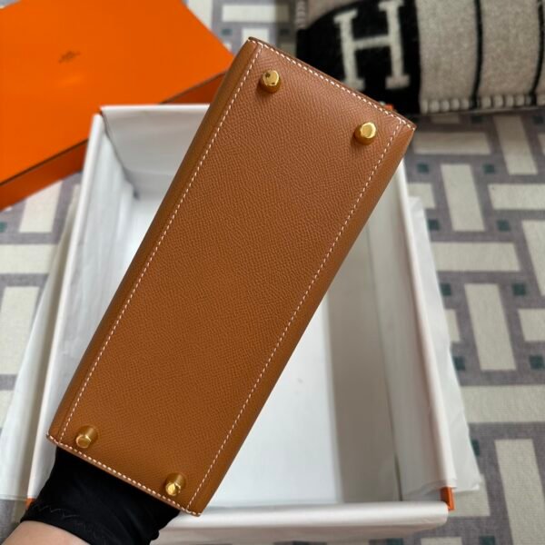 wsxc1721226520787_2 Hermes Bag Images Kelly Sellier 25CM CC37 Gold Epsom Leather Gold Hardware