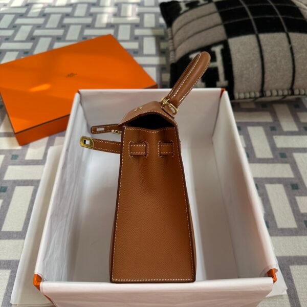 wsxc1721226520787_5 Hermes Bag Images Kelly Sellier 25CM CC37 Gold Epsom Leather Gold Hardware