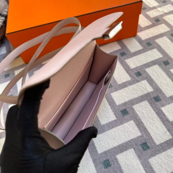 New Arrival Hermes Constance 24 Elan Epsom Leather 3Q Rose Sakura Silver Hardware