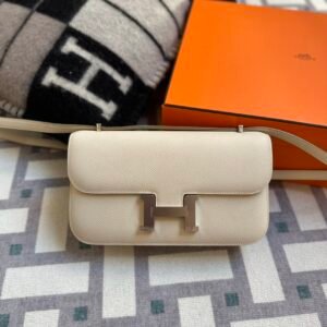 Canada Ottawa Hermes Constance 24 Elan 10 Craie Epsom Leather Silver Hardware