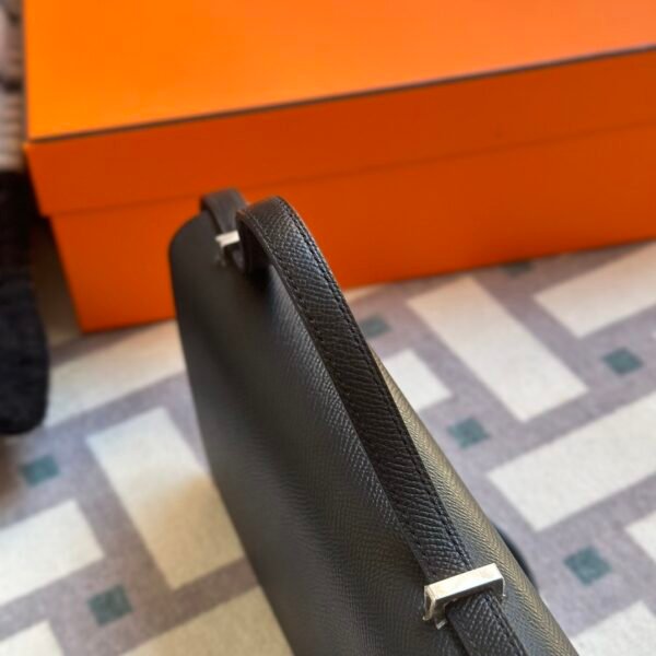 USA Los Angeles Hermes Constance 24 Elan Epsom Leather 89 Noir Silver Hardware