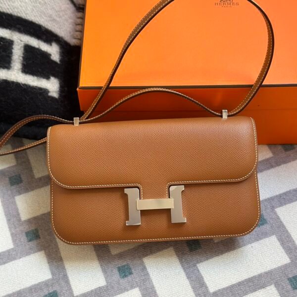 Hermes Bag Price Constance 24 Elan 37 Gold Epsom Leather Silver Hardware