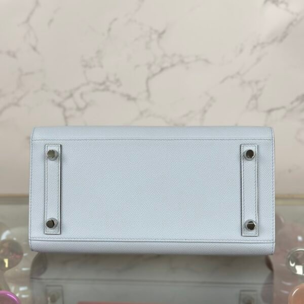 wsxc1721400009310_2 Korea Seoul Hermes Birkin Sellier 25CM Epsom Leather T0 Blue Brume Silver Hardware