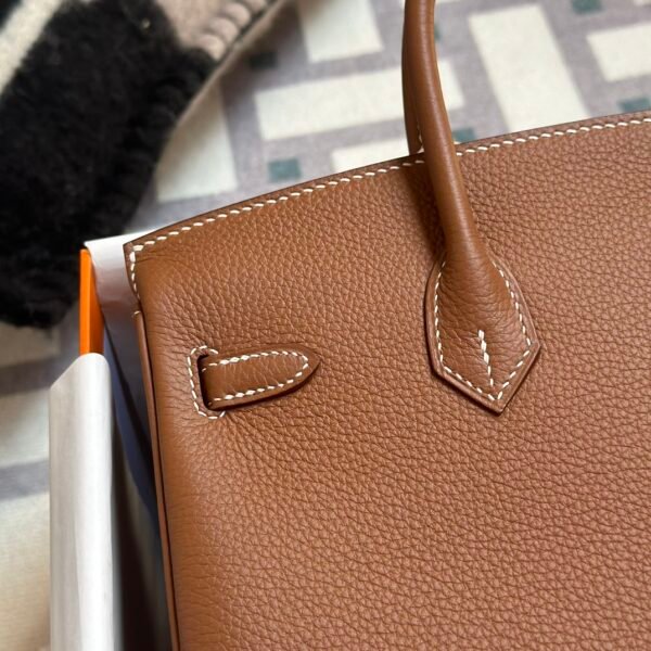 Russia Moscow Hermes Birkin 25CM CC37 Gold Togo Leather Gold Hardware