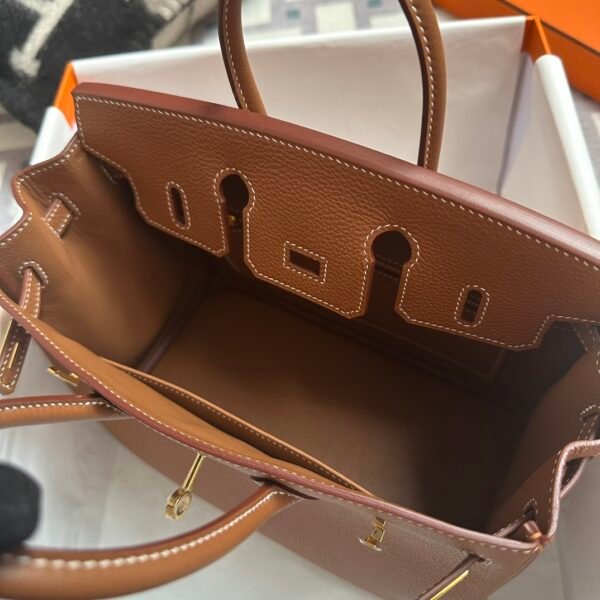 Russia Moscow Hermes Birkin 25CM CC37 Gold Togo Leather Gold Hardware