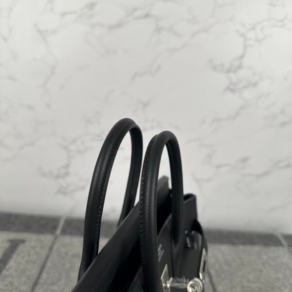 wsxc1721830577550_5 Hermes Togo Leather Birkin 25CM CK89 Noir Silver Hardware