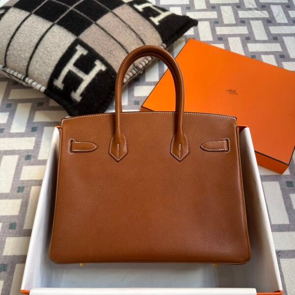 Russia Moscow Hermes Birkin 30CM Barenia Faubourg 34 Fauve Gold Hardware