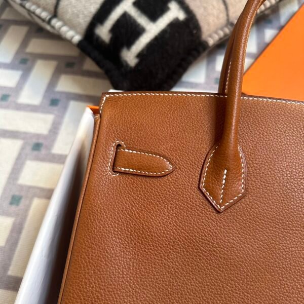 Russia Moscow Hermes Birkin 30CM Barenia Faubourg 34 Fauve Gold Hardware