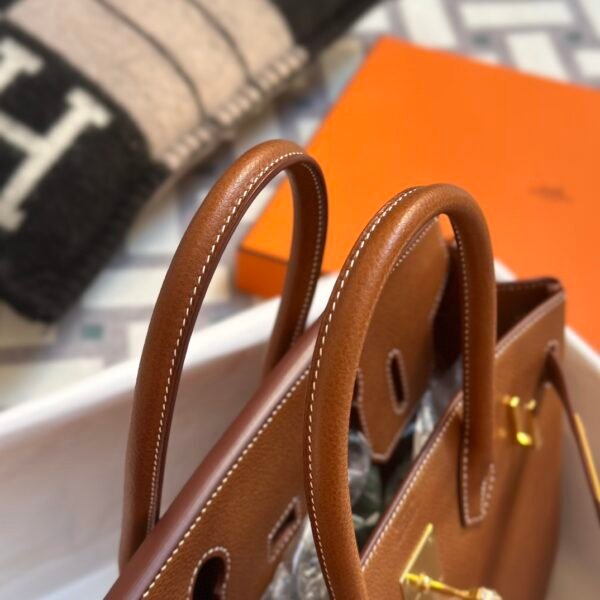 Russia Moscow Hermes Birkin 30CM Barenia Faubourg 34 Fauve Gold Hardware