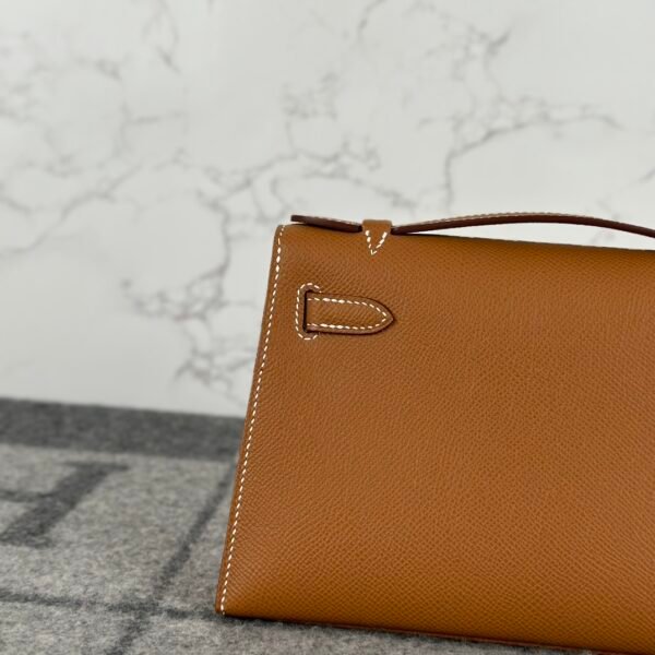 wsxc1722008987159_2 Hermes Kelly Pochette 22cm CC 37 Gold Epsom Leather Gold Hardware
