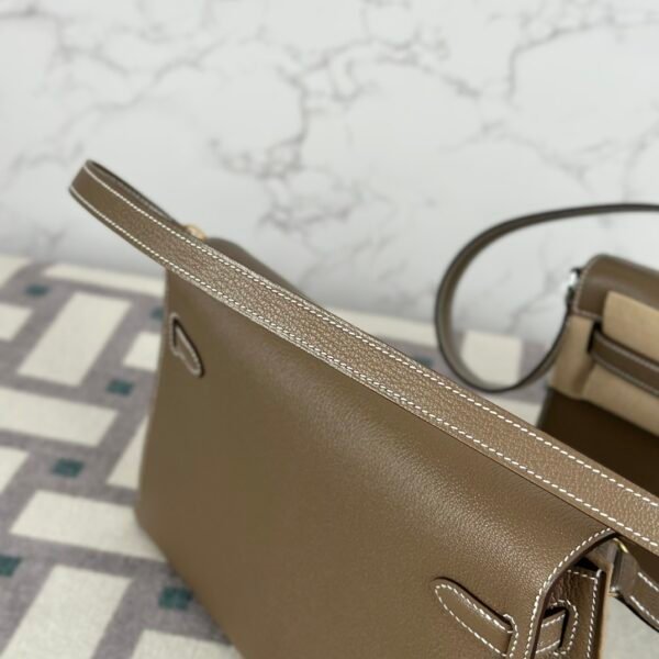 wsxc1722269296506_5 Hermes Bag Images Chevre Leather CC18 Etoupe Kelly Elan 27CM Gold Hardware