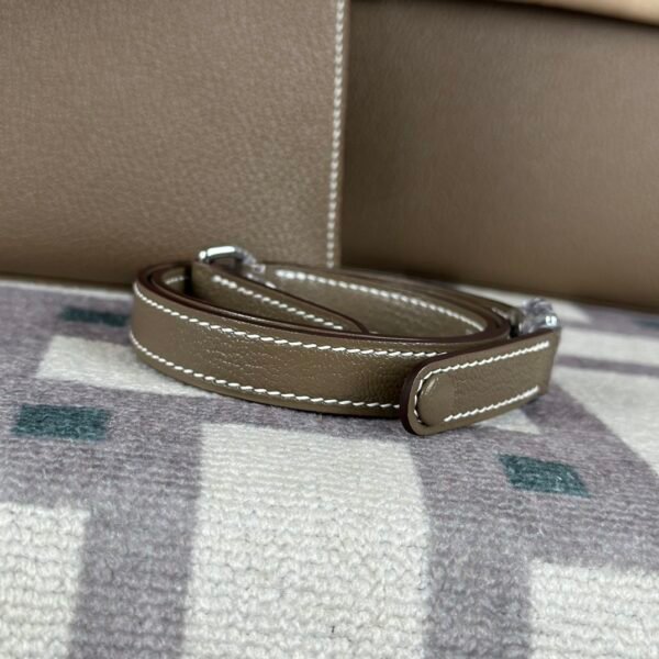 wsxc1722269300146_4 Hong Kong Hermes Kelly Elan 27CM Chevre Leather CK18 Etoupe Silver Hardware