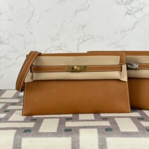 Hermes Bag Images Kelly Elan 27CM CC37 Gold Mademe Leather Gold Hardware