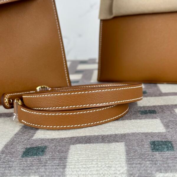 Hermes Bag Images Kelly Elan 27CM CC37 Gold Mademe Leather Gold Hardware