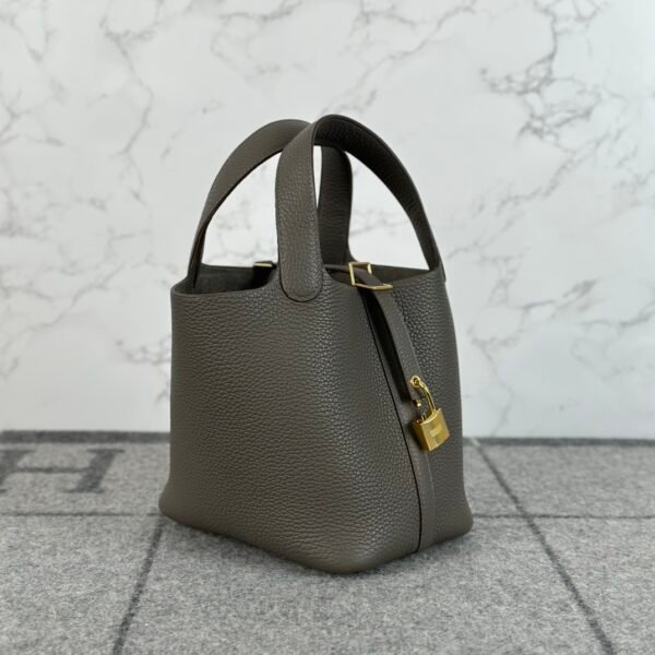 wsxc1723734963077_1 Canada Toronto Hermes Picotin 18CM Clemence Leather 8F Etain Gold Hardware