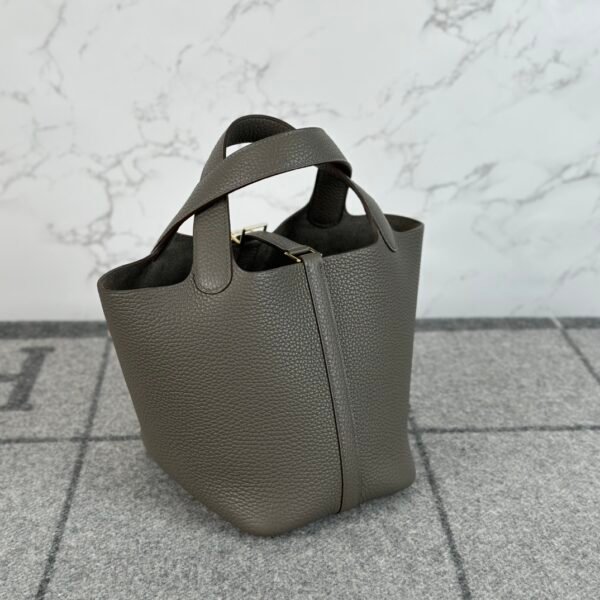 wsxc1723734963077_2 Canada Toronto Hermes Picotin 18CM Clemence Leather 8F Etain Gold Hardware