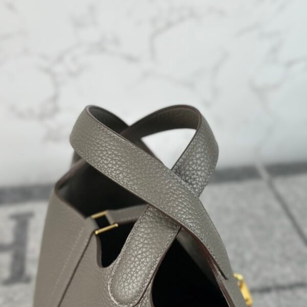 wsxc1723734963077_5 Canada Toronto Hermes Picotin 18CM Clemence Leather 8F Etain Gold Hardware