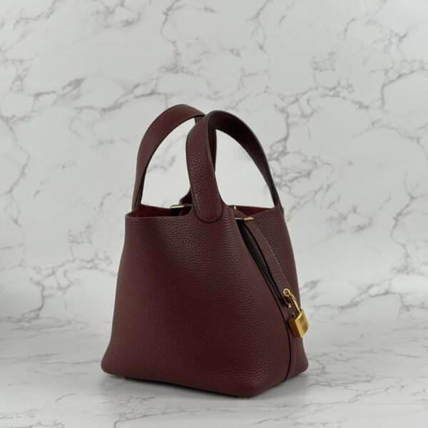 wsxc1723828486931_1 Hong Kong Hermes Picotin 18CM Clemence Leather CC55 Rouge H Gold Hardware